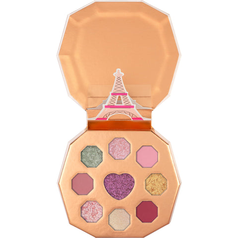 essence | Emily in Paris Eyeshadow Palette | With Highly-Pigmented Shades in Warm Tones | Shimmer & Matte Finish | Pop-Up Eiffel Tower Packaging | Vegan & Cruelty Free