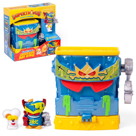 SUPERTHINGS KAZOOM Power - Hidden Base Mr. King. Kazoom Power TV Series Mr. King's Lair Contains 1 Hidden Base, 1 Mr King Exclusive, 1 Exclusive Rum Rum
