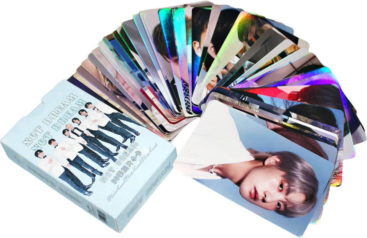 50 PCS NCT Dream laser lomo Card 55PCS NCT Dream shinning lomo Cards nct Dream photocard nct127 photocard