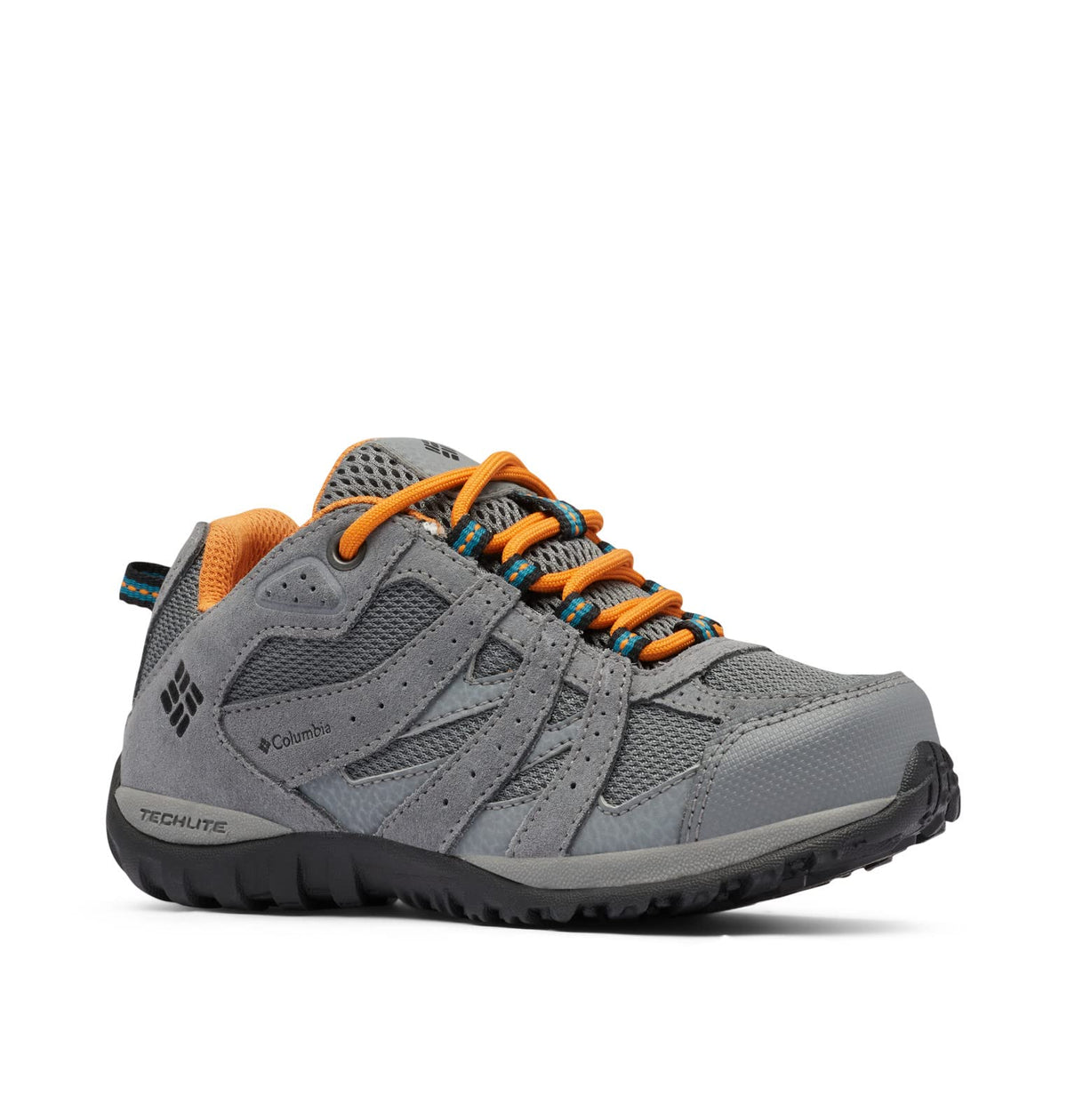 Columbia Youth Unisex Redmond Waterproof, Titanium Grey Steel/Gold Amber, 8