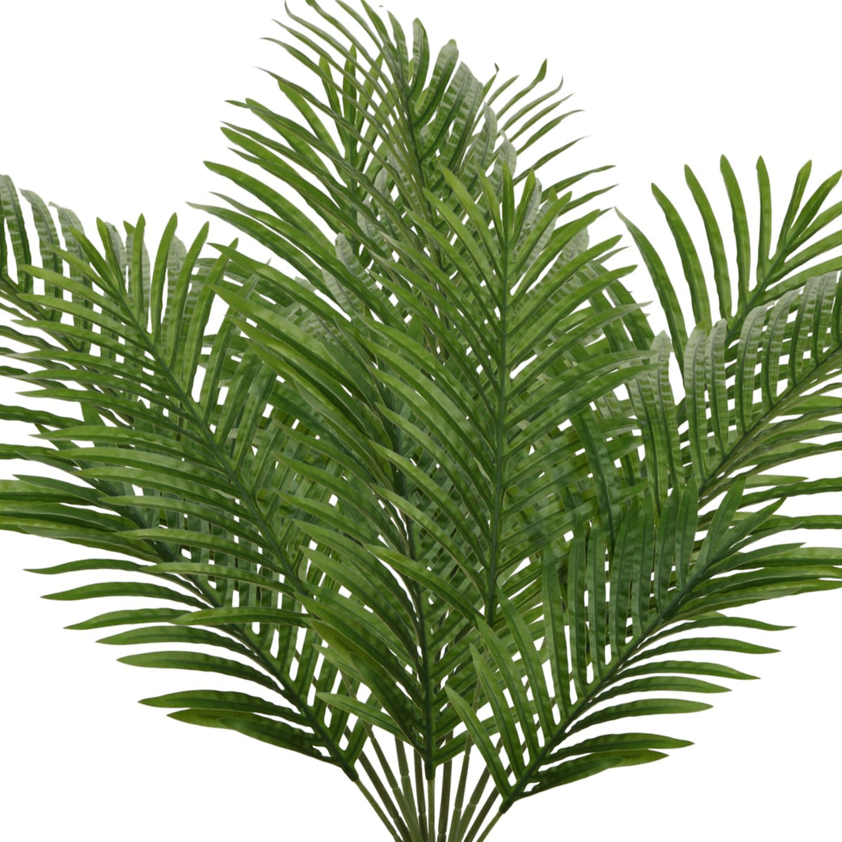 Briful 12 PCS Mixed Sizes Artificial Plants Palm Leaves Stems Decorative Faux Tropical Palm Leaves Fake Leaf Stem for Home Office Party Flowers Arrangement Wedding Decoration