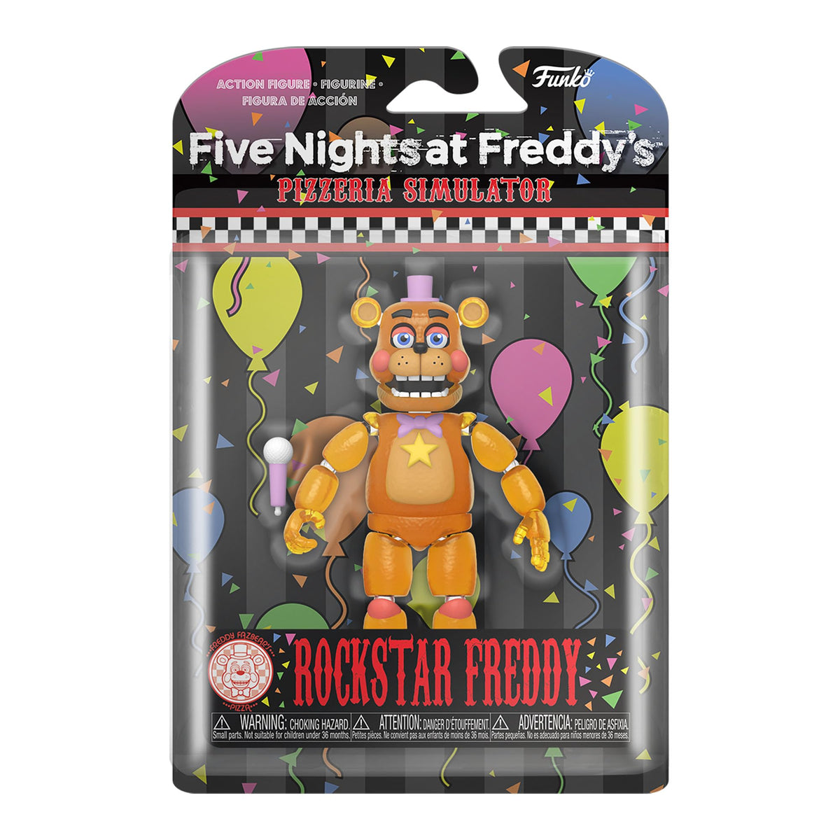 Funko Action Figures: Five Nights at Freddy's Pizza Simulator - Rockstar Freddy