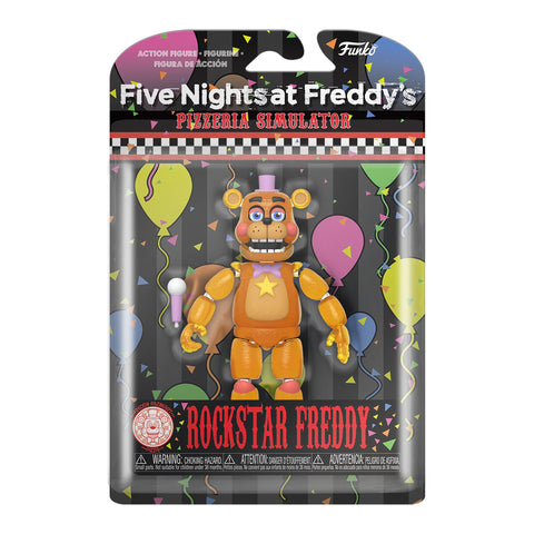 Funko Action Figures: Five Nights at Freddy's Pizza Simulator - Rockstar Freddy