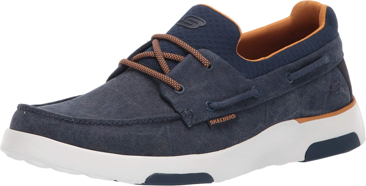 Skechers Men's Oxford Shoe, Navy, 9 Wide