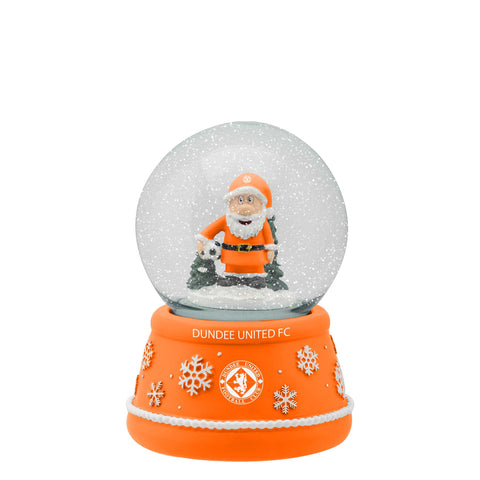 FOCO Scottish Premiership SPFL Football Dundee United Fan Christmas Santa Snow Globe