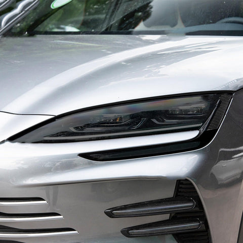 JCAKES Car Headlight Protective Cover Film Front Light TPU Anti-Scratch Headlamp Tint?for BYD Song Plus Champion Version DM-i EV 2023