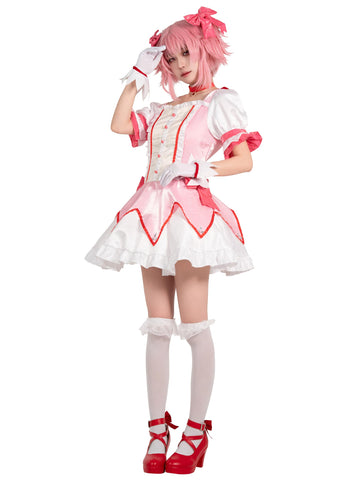 OSIAS Puella Magi Madoka Magica Kaname Madoka Cosplay Costume