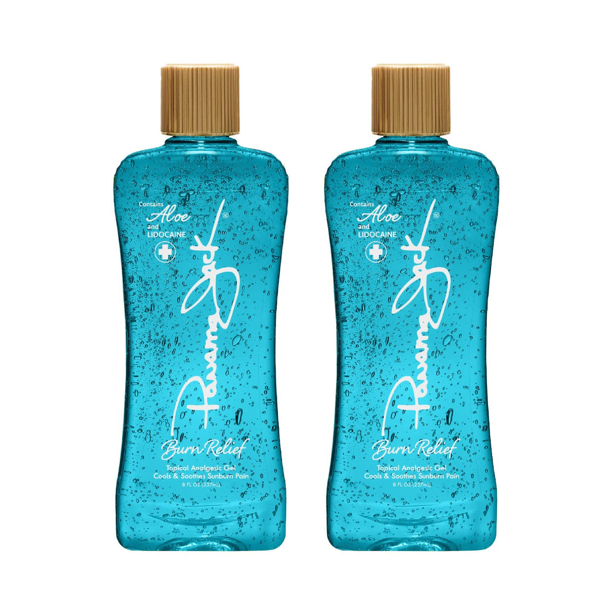 Panama Jack Burn Relief Gel - After Sun Topical Analgesic, Cools & Soothes Sunburns, Insect Bites, Cuts & Scrapes, Contains Aloe and Menthol, 8 FL OZ