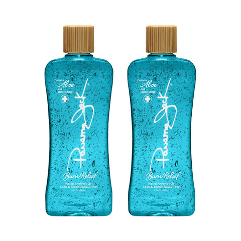 Panama Jack Burn Relief Gel - After Sun Topical Analgesic, Cools & Soothes Sunburns, Insect Bites, Cuts & Scrapes, Contains Aloe and Menthol, 8 FL OZ