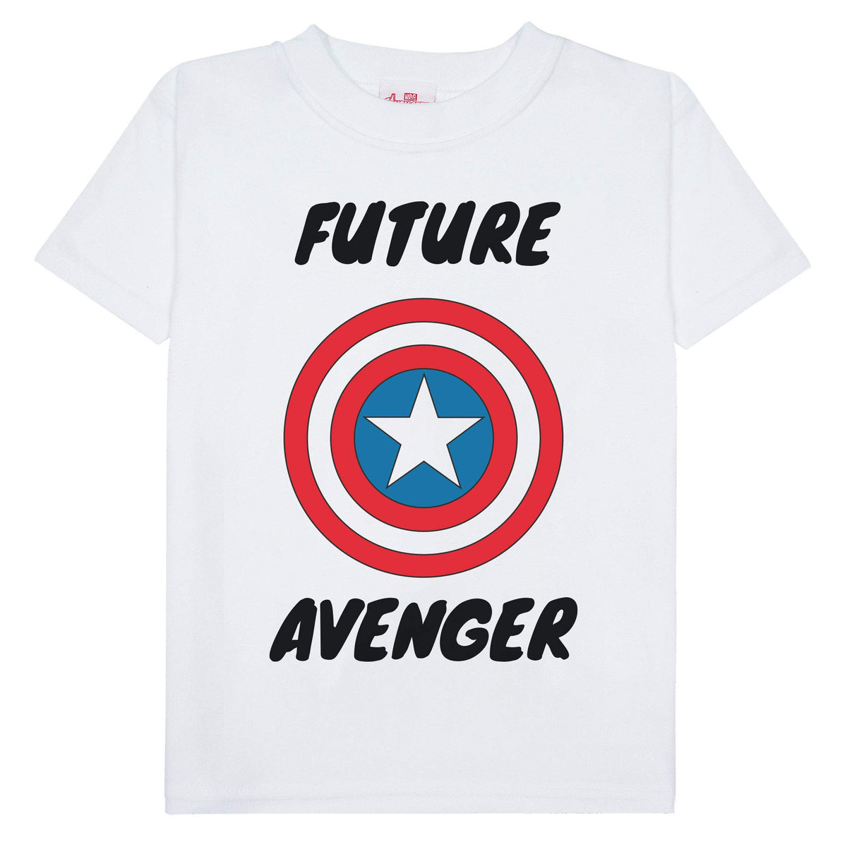 Marvel Avengers Assemble Future Avenger T-Shirt, Kids, 1-4 Years, White, Official Merchandise