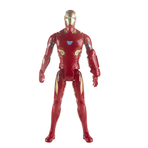 Avengers Marvel Endgame Titan Hero Series Iron Man 12"-Scale Super Hero Action Figure Toy with Titan Hero Power Fx Port