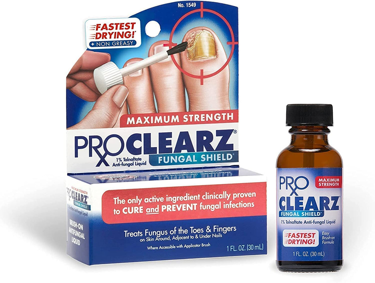 Proclearz Fungal Shield Antifungal Liquid, Brush-on, Maximum Strength, 1 Oz.