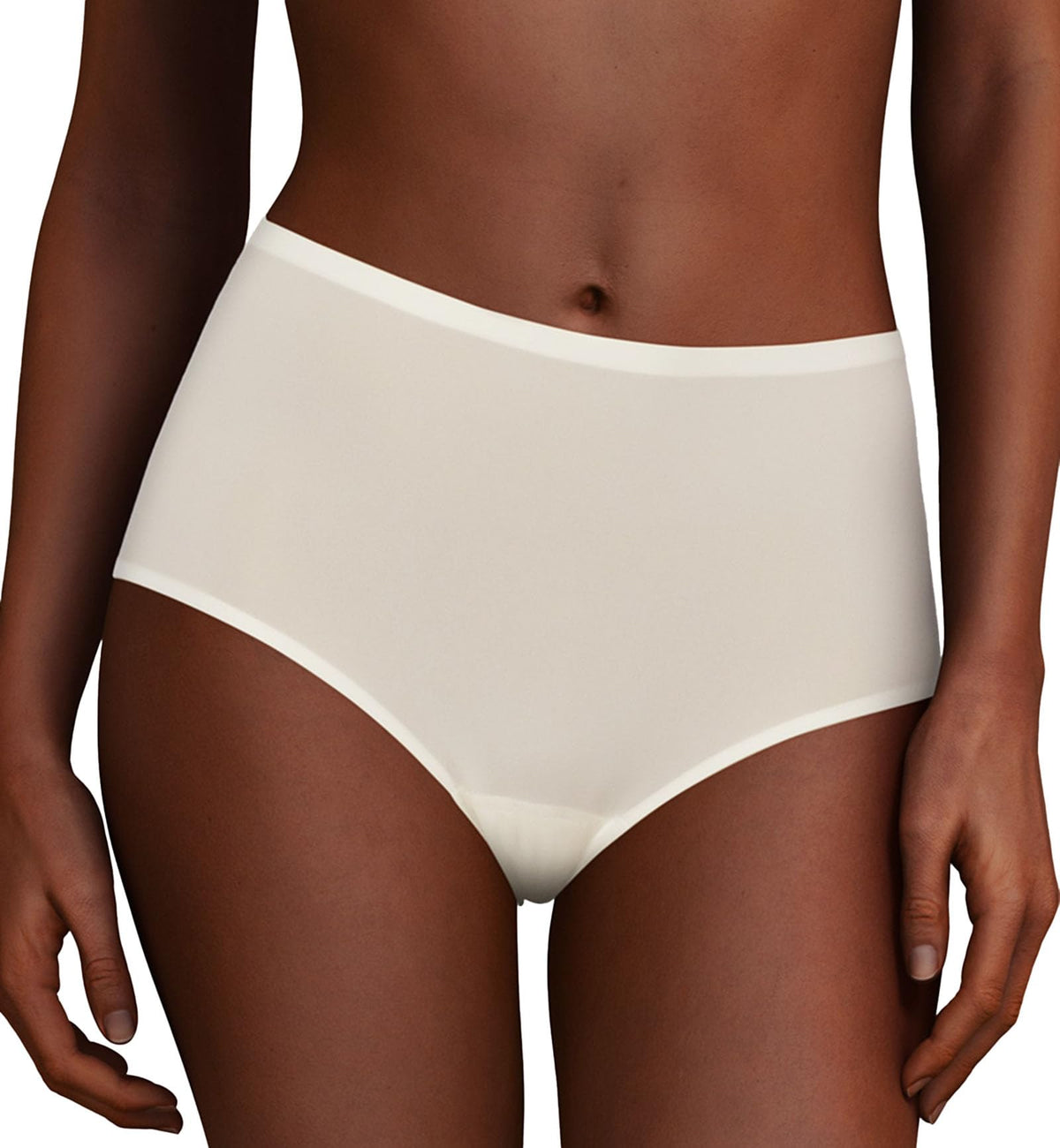 Chantelle Women's, SOFTSTRETCH, High Waist Brief, Women's invisible lingerie, Nude, One Size