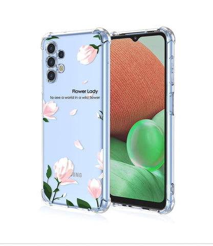 Jeelar for Samsung Galaxy A32 5G / M32 5G Case,Drop Protection Bumper Cute Cartoon Pattern Suitable for Girls Phone Case-A73