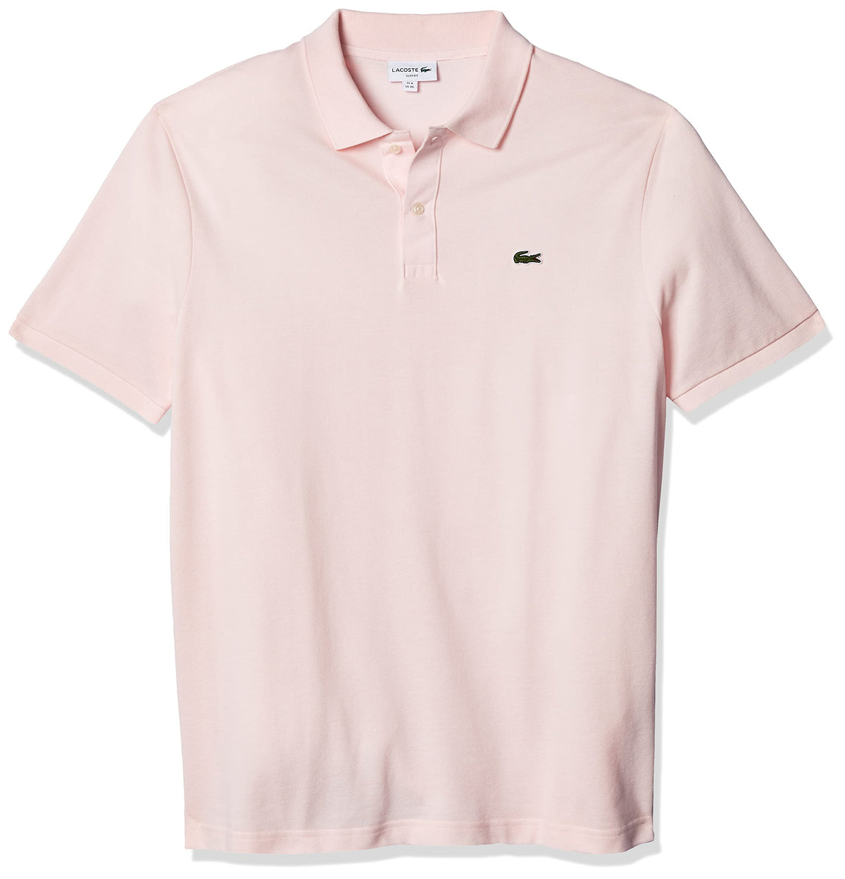 Lacoste Mens Men's Short Sleeve Classic Pique Polo Shirt, Flamingo, 3X-Large