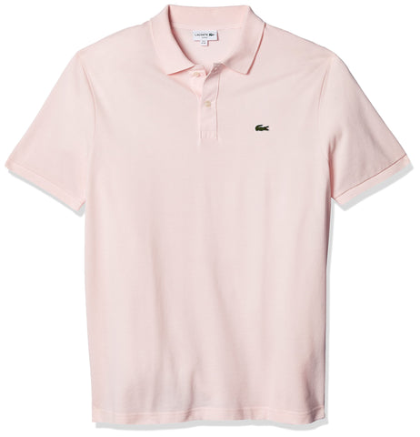 Lacoste Mens Men's Short Sleeve Classic Pique Polo Shirt, Flamingo, 3X-Large