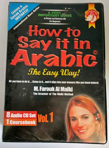 How to say it in Arabic - The Easy Way