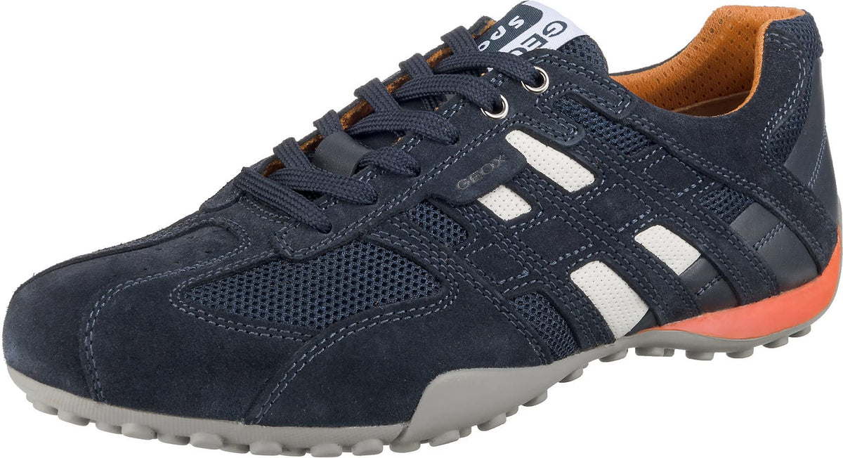 GEOX Man UOMO SNAKE SNEAKERS NAVY_45 EU