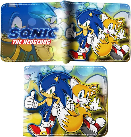 Wallet, Thin Coin Purses Leather Wallets Cartoon Coin Purse Cool Card Holder Anime Wallets Bifold Short Wallet for Kids Children Teenager Boys Girls Birthday Gift