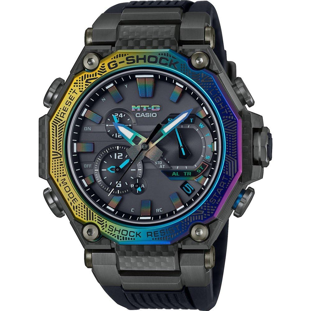 Casio Men's Chronograph Quartz Watch with Plastic Strap MTG-B2000YR-1AER