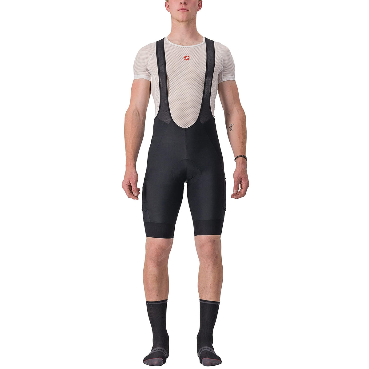 CASTELLI 4523020-010 Unlimited Cargo BIBSHORT Men's Shorts Black M