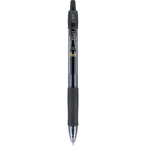 PILOT G2 Premium Refillable & Retractable Rolling Ball Gel Pens, Fine Point, Black Ink, 4-Pack of 12-Pack (48 Total) (46055)