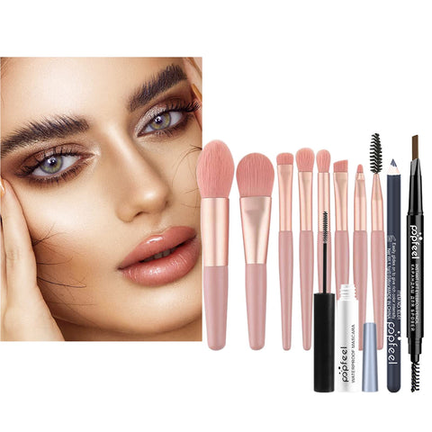 FantasyDay All-in-one Makeup Set Gift Surprise | Full Kit for Women Multipurpose Essential Starter Bundle Include Eyeshadow Palette Lipstick Blush Concealer Face Powder Eyeliner Mascara Brush