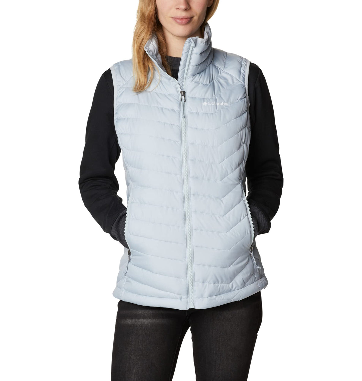 Columbia Women's Powder Lite Vest, Cirrus Grey, Small