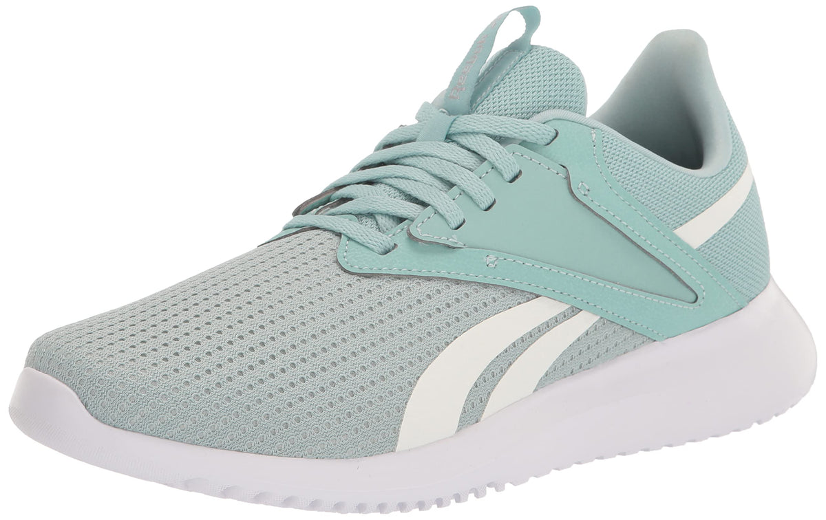 Reebok Women's FluxLite Cross Trainer, Seaside Grey/Pure Grey/Matte Silver, 8.5