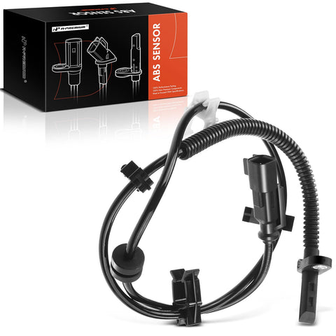 A-Premium Rear Side ABS Wheel Speed Sensor For 09-17 Chevrolet Traverse, 07-16 GMC Acadia, 2017 GMC Acadia Limited, 08-17 Buick Enclave, 07-10 Saturn Outlook, 3.6L - Rear Driver or Passenger Side
