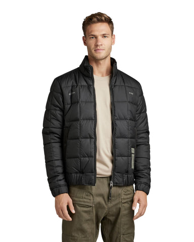 G-STAR RAW Men's Meefic Square Quilted Jacket, Black (dk black D22714-B958-6484), XS