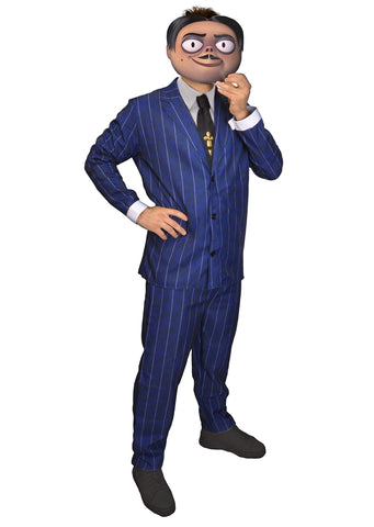 Authentic Gomez Addams Costume for Adults - Ideal for Addams Family Themed Events -Addams Family Costumes Collection One size