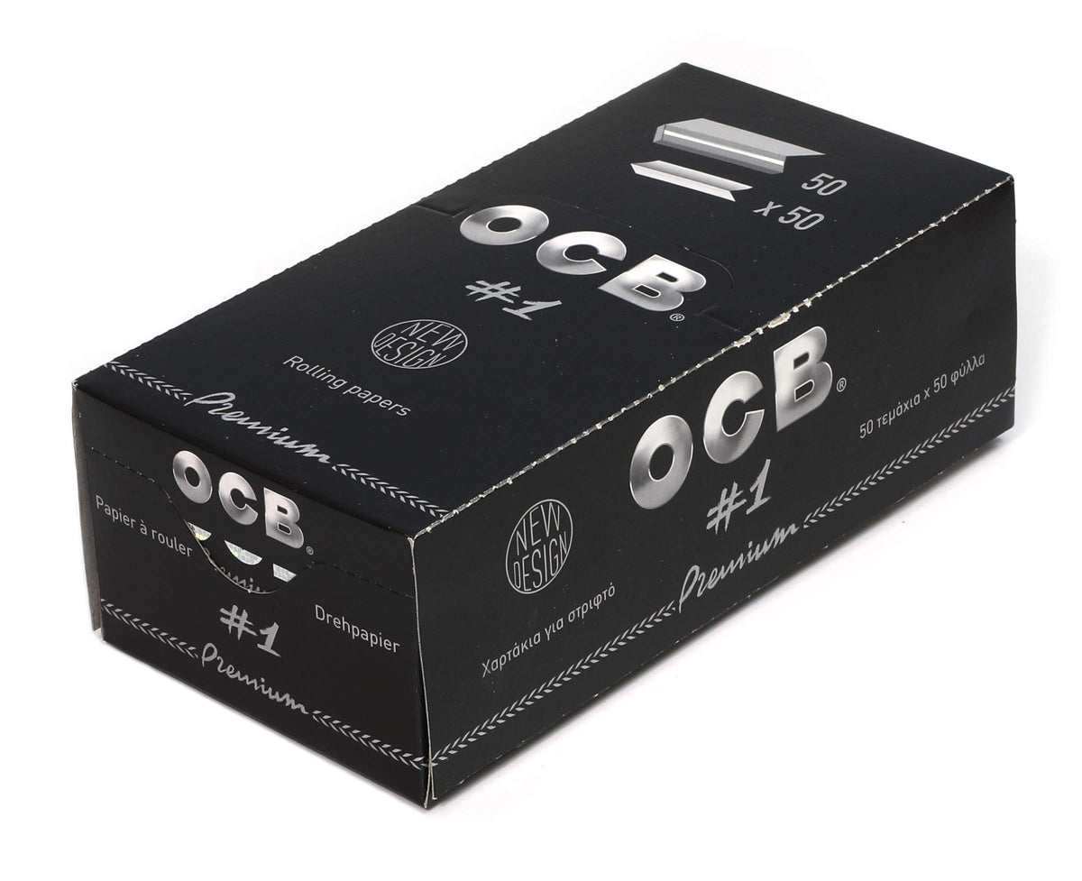OCB Premium No.1 rolling papers 50 booklets