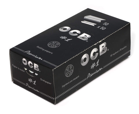 OCB Premium No.1 rolling papers 50 booklets