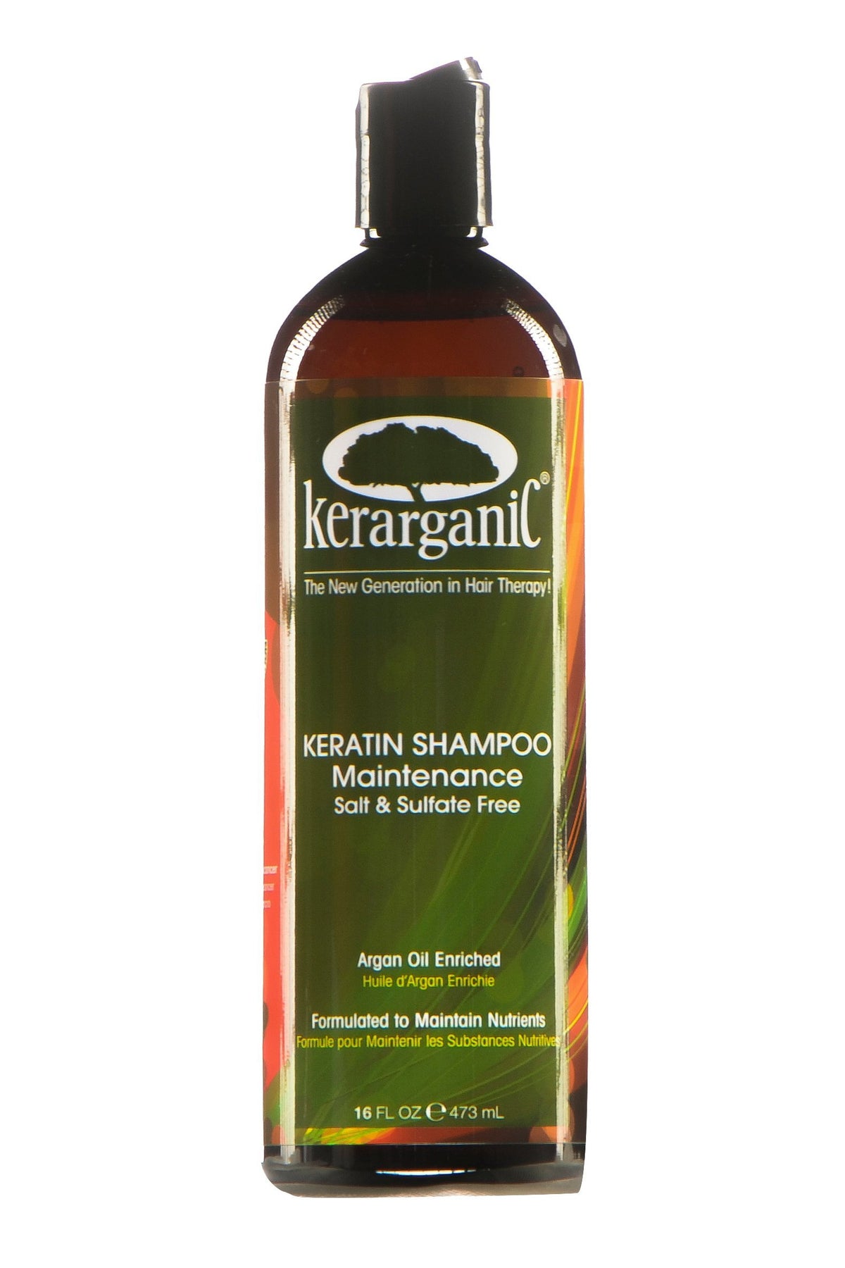 ORGANIC KERATIN TREATMENT - SALT & SULFATE FREE SHAMPOO - 16oz