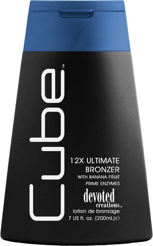 2010 Devoted Creations Cube 12X Ultimate Bronzer Tanning Lotion 7 oz