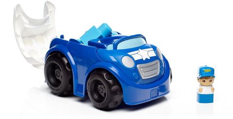 Mega Bloks First Builders Police Car Building Set
