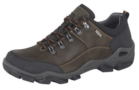 Imac Terrain Mens Leather Trail Shoes Dark Brown EU 44