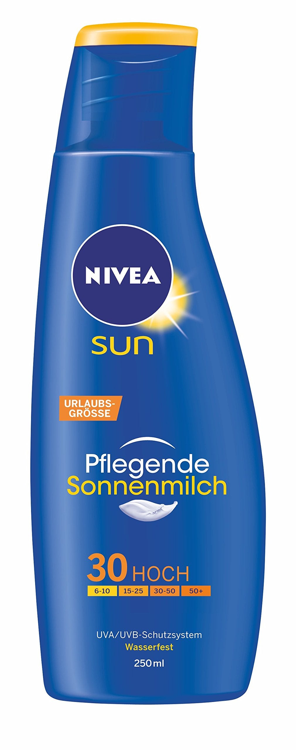 Nivea Sun Moisturising Sun Lotion SPF 30 High Water-Proof 250 ml