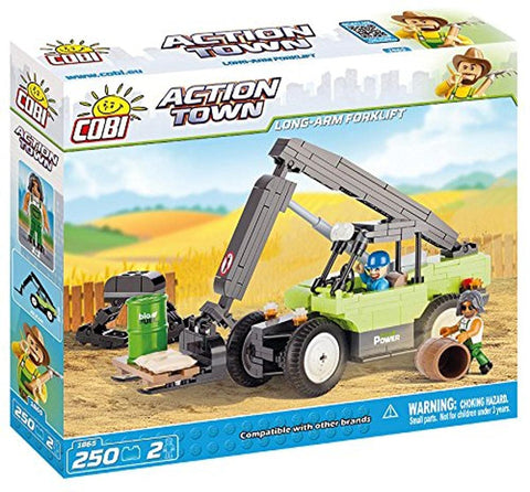 COBI Action Town Long Arm Forklift