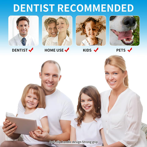 Generic 5 Pcs Dental Probe Dentist Teeth Pick Probe Mirror Tool Set Oral Hygiene Equipment Teeth Examination Tool, silver