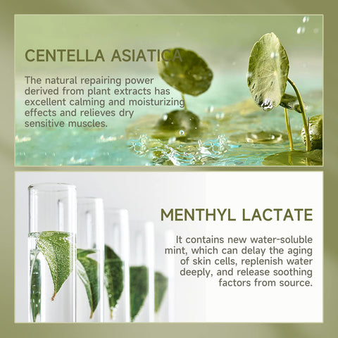 Easilydays Centella Skin Repairing Calming Cream CICA Calming Mask Stick, Repair Redness & Relieve Dry skin, Face Moisturizer Hydrating Sensitive Dry Skin, Repair Skin Barrier, Stabilize Skin Condition