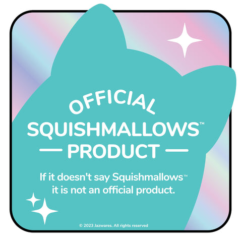 Squishmallows Original 14-Inch Chip Brown Beaver with Glasses - Large Ultrasoft Official Jazwares Plush