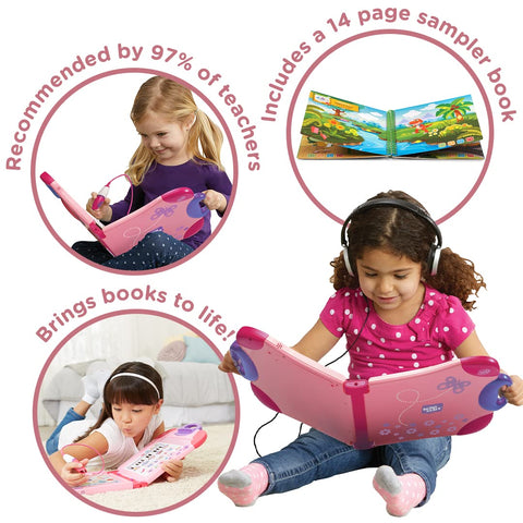 LeapFrog LeapStart Electronic Book, Educational and Interactive Playbook Toy for Toddler and Pre School Boys & Girls 2, 3, 4, 5, 6, 7 Year Olds, Pink,4.59 x 28 x 27 cm
