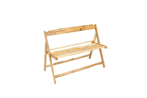 Tramontina Teak Wood 2/3 Seater Foldable Bench Beer
