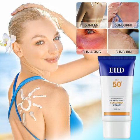 Generic 2Pack EHD Sunscreen 50+ PA+,Ehd Bloqueador Solar,EHD Face Sunscreen Moisturizer with SPF 50Travel Size Sunscreen,Daily UV Defense Sunscreen Help Hydrate Skin&Decrease Wrinkles