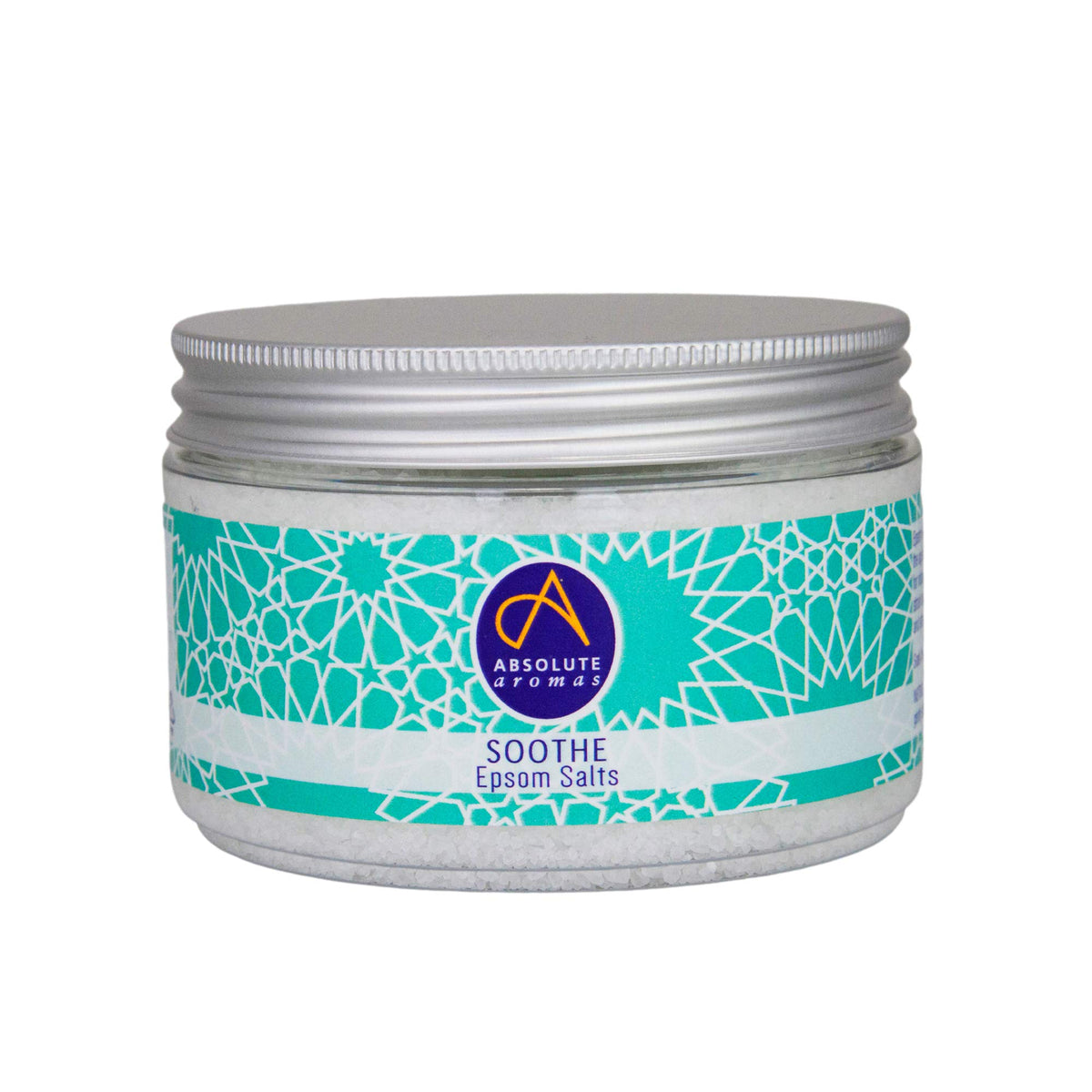 Absolute Aromas Epsom Bath Salts - Magnesium Sulphate Infused with 100% Pure Essentials Oils (Soothe, 300g)