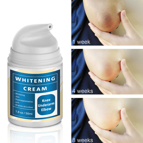 Underarm Whitening Cream for Body,Skin Lightening Cream for Intimate Areas and Bleaching,Brightening Cream Dark Spot Remover Corrector for Neck,Armpit,Elbow, Inner Thigh and Knees,Bikini,1.8oz