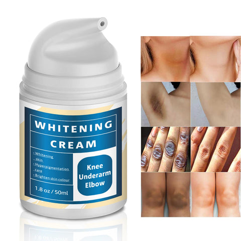 Underarm Whitening Cream for Body,Skin Lightening Cream for Intimate Areas and Bleaching,Brightening Cream Dark Spot Remover Corrector for Neck,Armpit,Elbow, Inner Thigh and Knees,Bikini,1.8oz