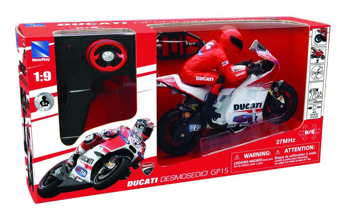 NewRay 88815 "Ducati Desmosedici - C. Stoner No.4 Remote-Controlled Model Motorcycle